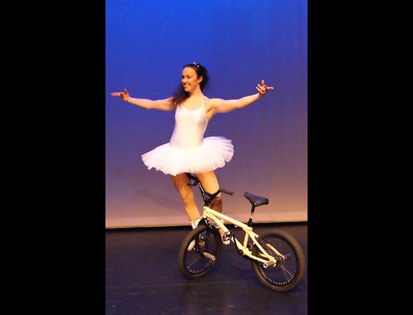 BMX Unicyclist Brisbane - Street Performers Roving Entertainment